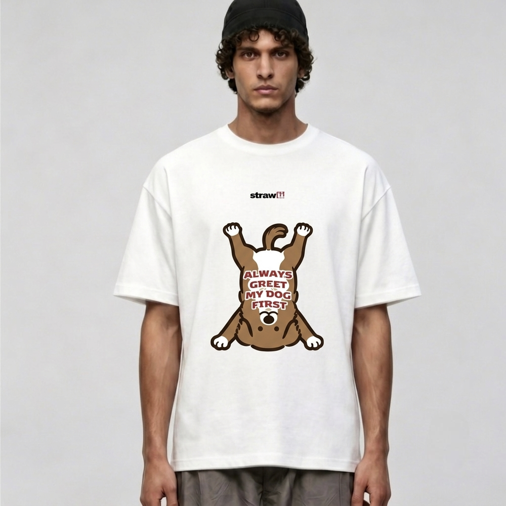 strawii "Always Greet Dogs" Tee