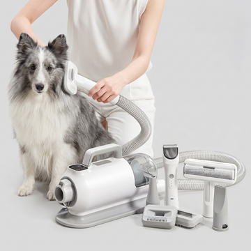 Strawii Pet Grooming Kit: grooming and cleaning with this 7-in-1 tool